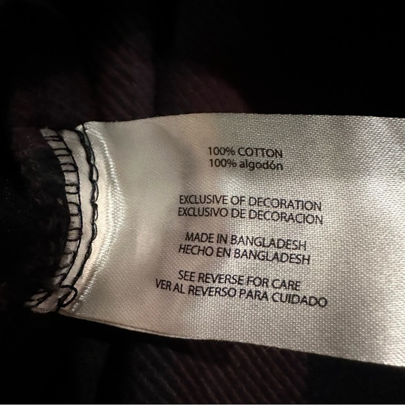 Orvis Big Bear Heavy Weight Plaid Flannel Shirt Jacket Shacket Hand Pockets M - Picture 8 of 12